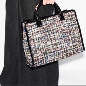 MZ Wallace Tweed Tote Bag